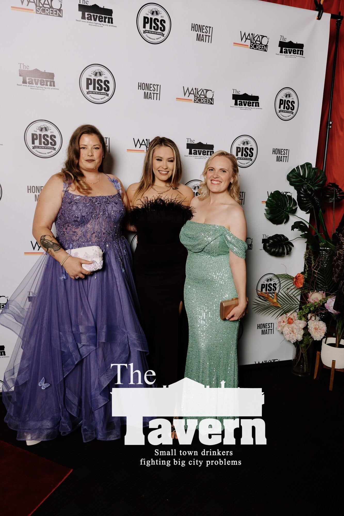  Leading ladies Sarah Price (Jen), left, Kylah Caree (Jamie Lee) and Narina Riddle (Kelly). Photo / Ruth Gilmour