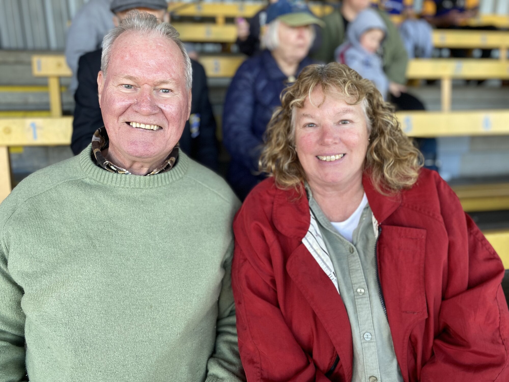John and Anne Bennett from Katikati. Photo / Rosalie Liddle Crawford