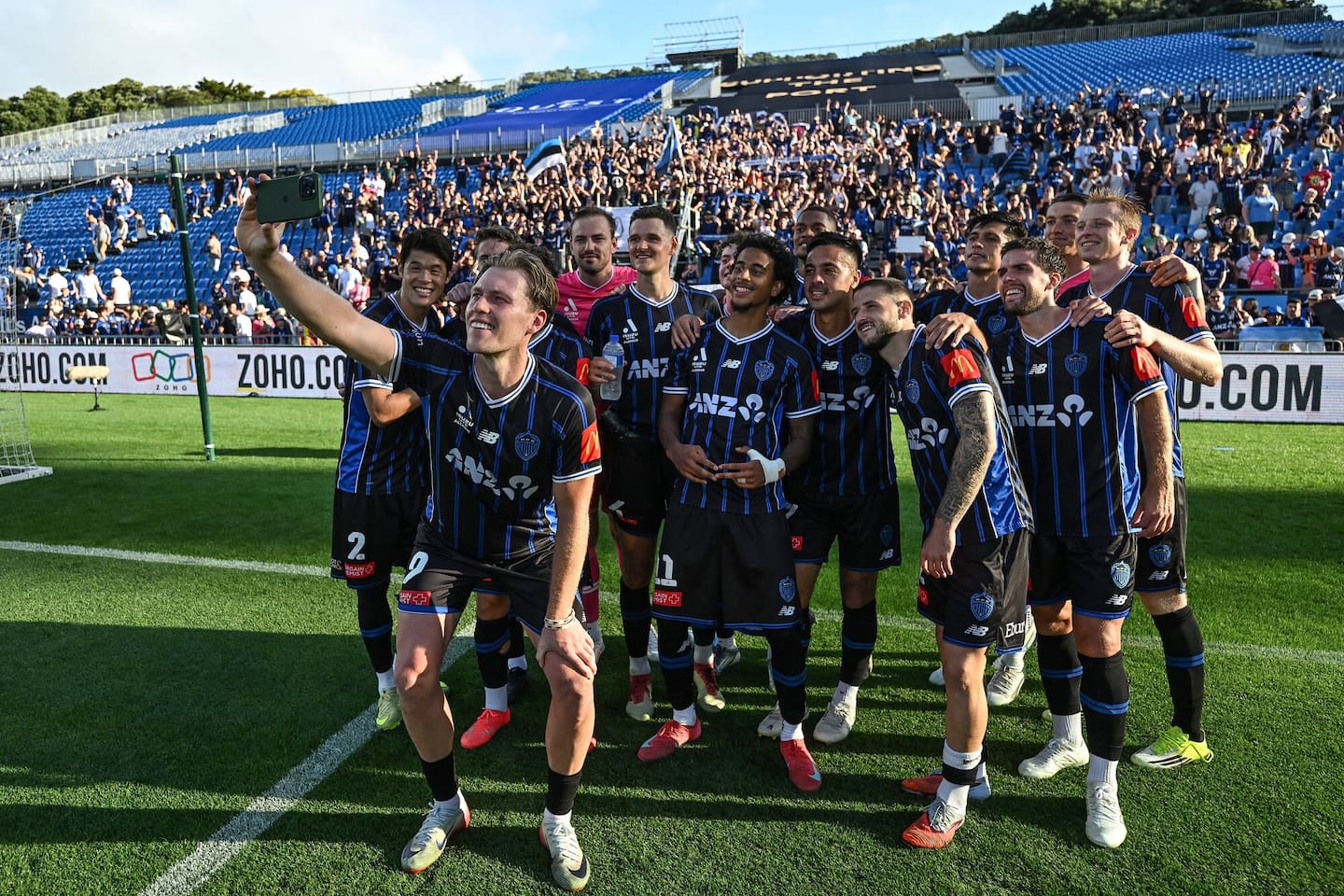 Auckland FC could play a match against one of Argentina's top football clubs soon. Photo / Photosport
