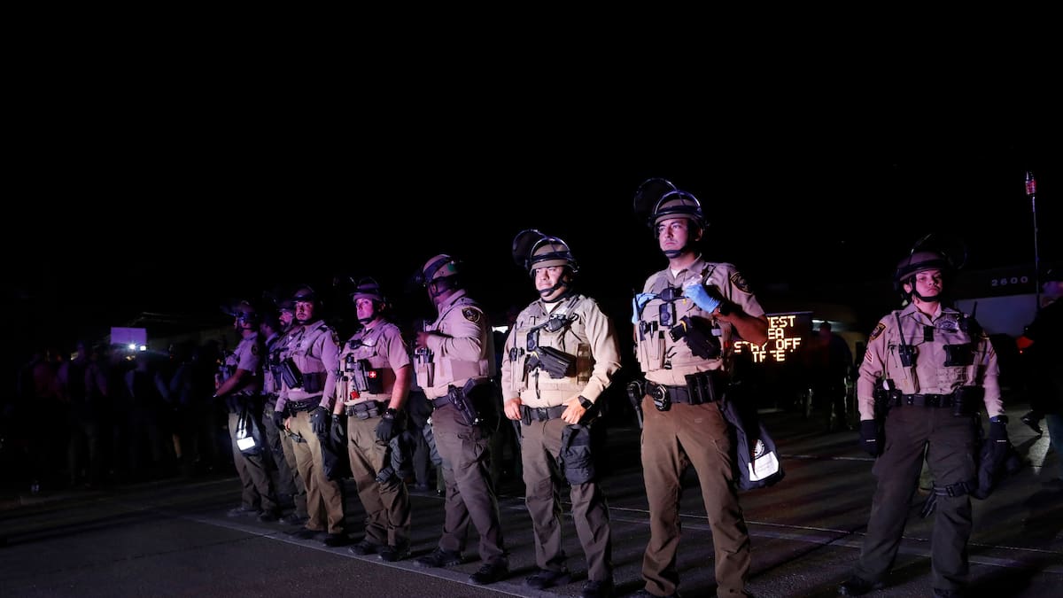 Governor blasts Trump over troop plan Governor blasts Trump over troop plan