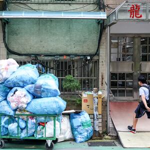 Taiwan’s rubbish trucks offer classical music and a catch-up