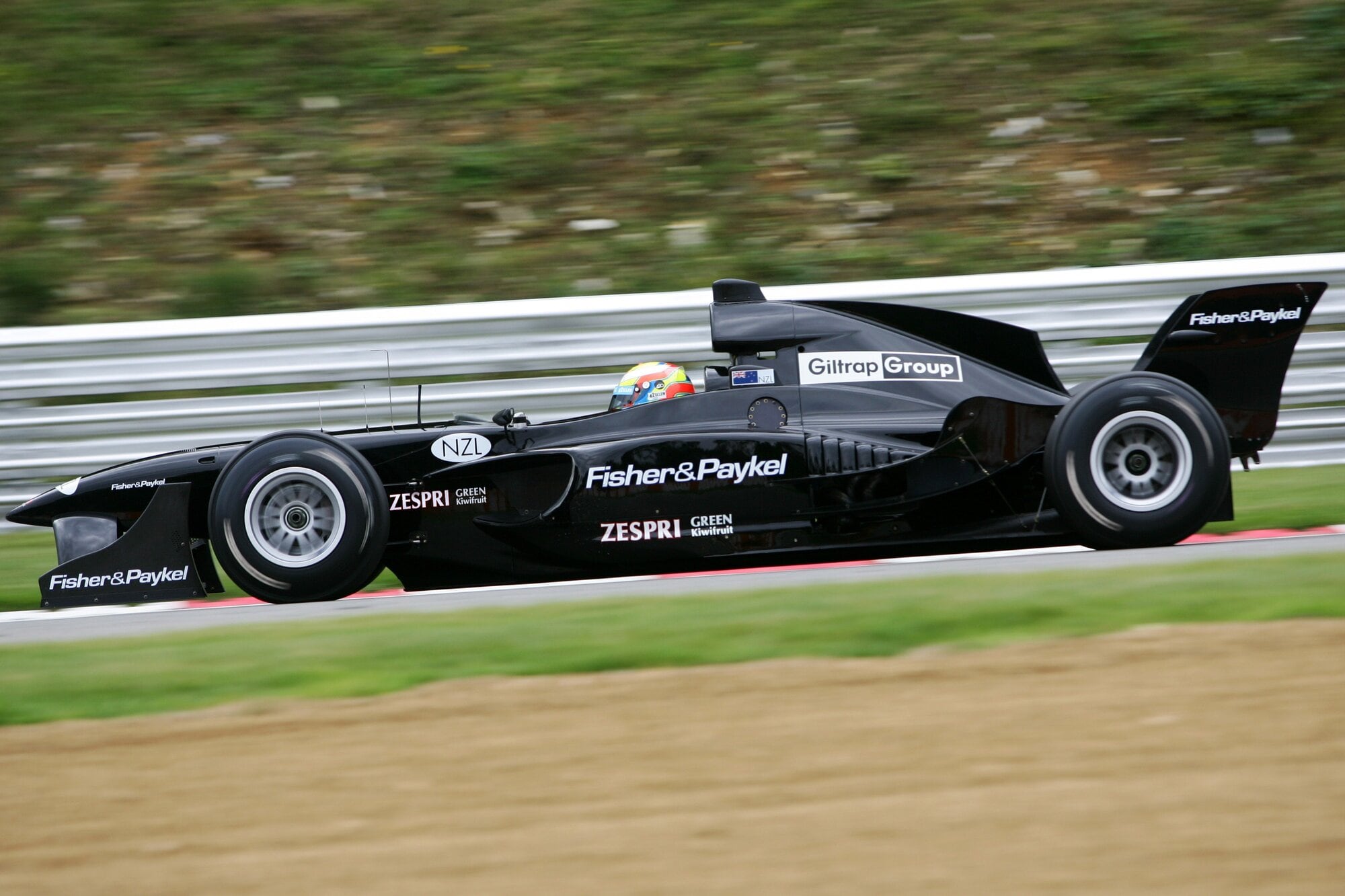 Famous A1GP Team New Zealand racer Jonny Rei will complete demo laps at the Giltrap Group Taupō Historic GP event this January. Photo / Supplied