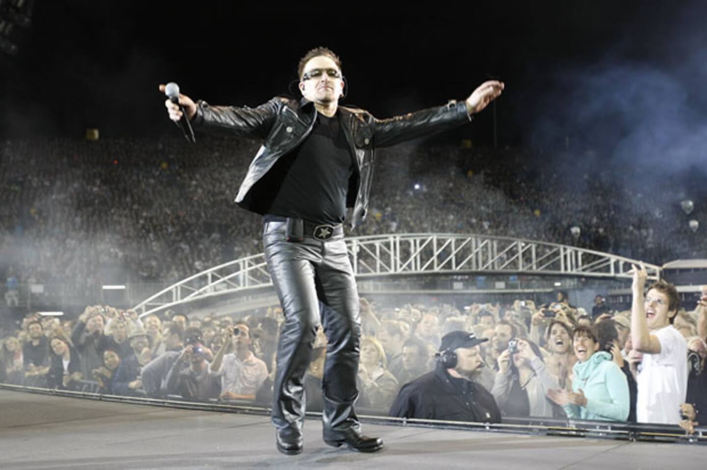 Auckland Council could run future concerts like this U2 performance at Go Media Stadium. Photo / Steven McNicholl