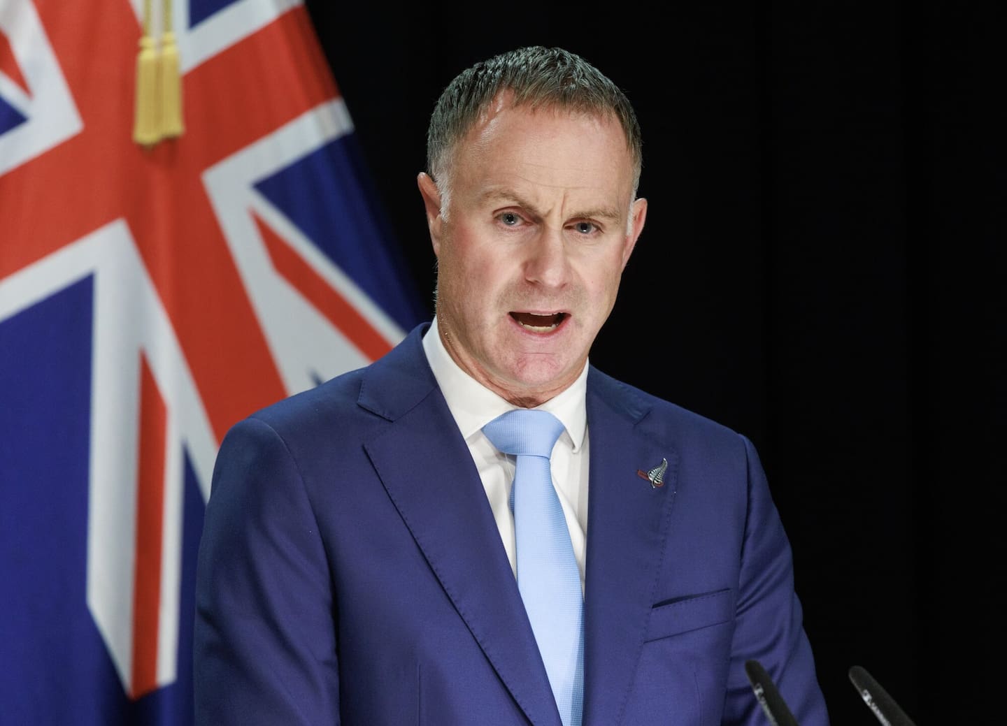 Simon Watts says the Moa Point plant failings are completely unacceptable. Photo / Mark Mitchell