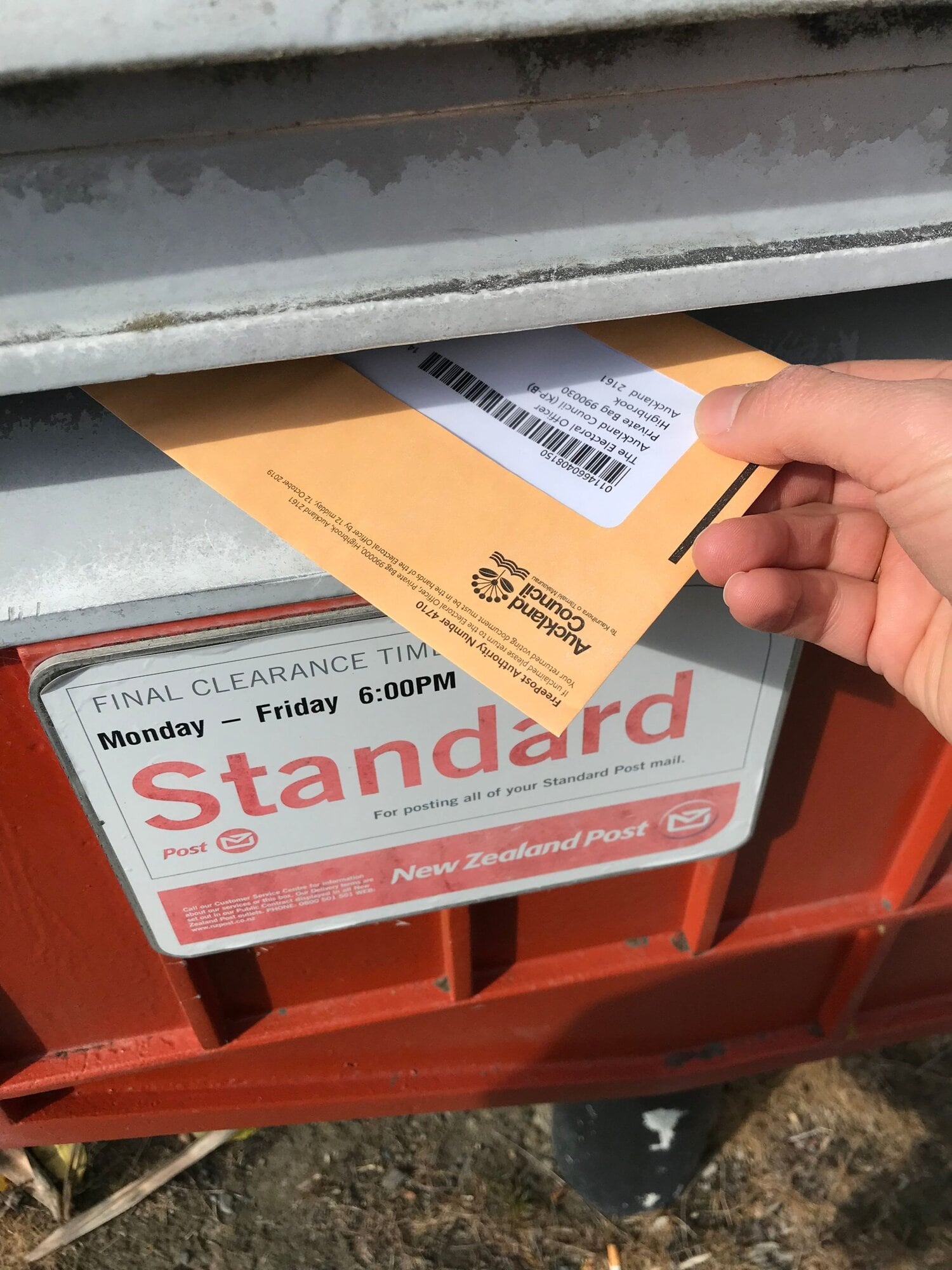 Voting papers will be delivered in September. Credit: RNZ / Eveline Harvey