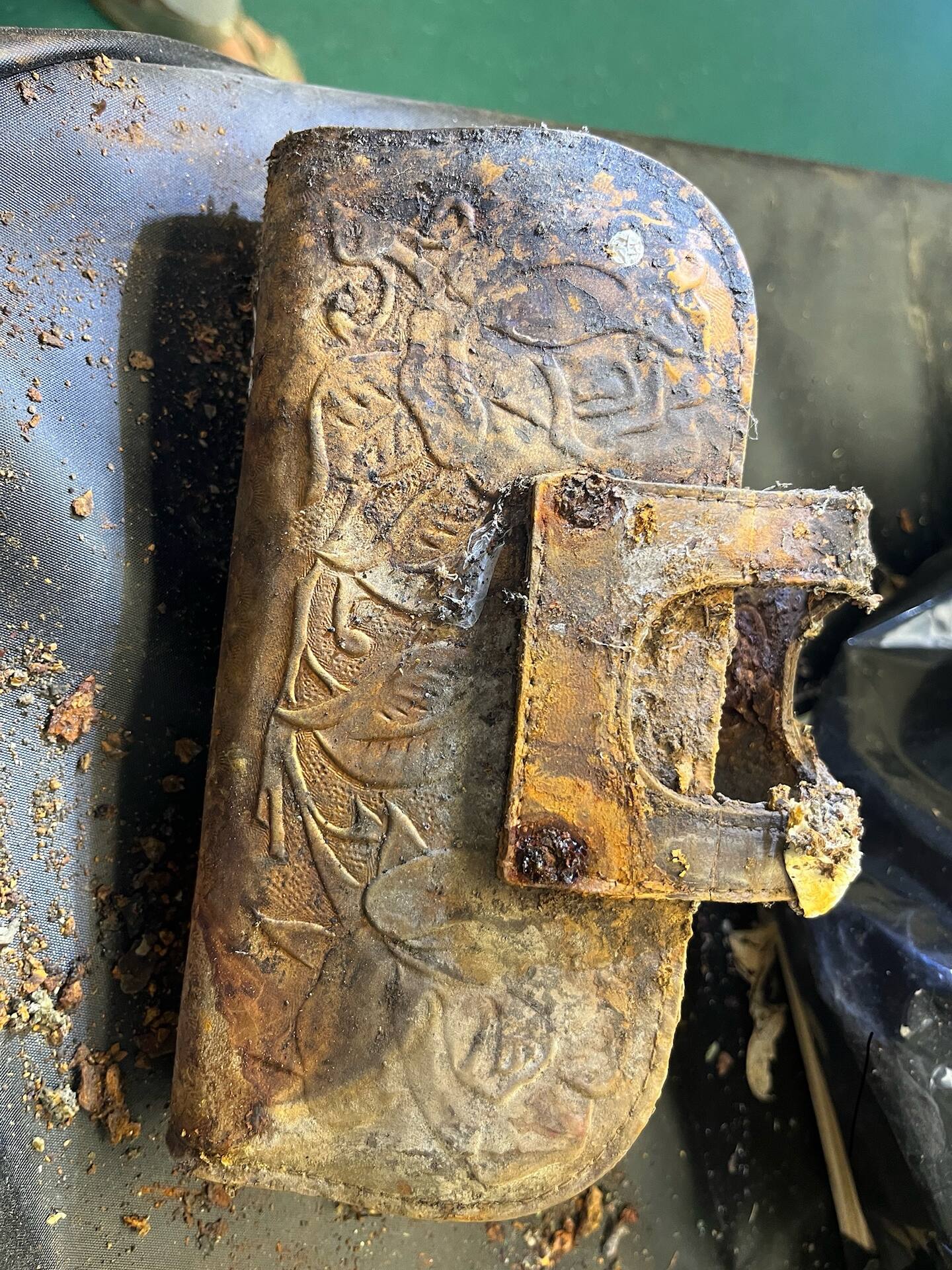 Items found at the scene helped police identify the remains belonged to Patricia Burt.