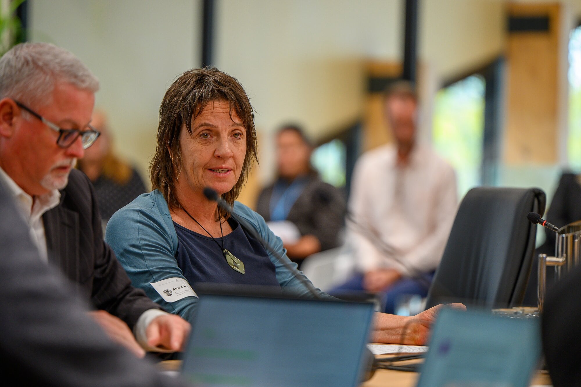 Ōtūmoetai Pool working group member Amanda Lowry. Photo / David Hall