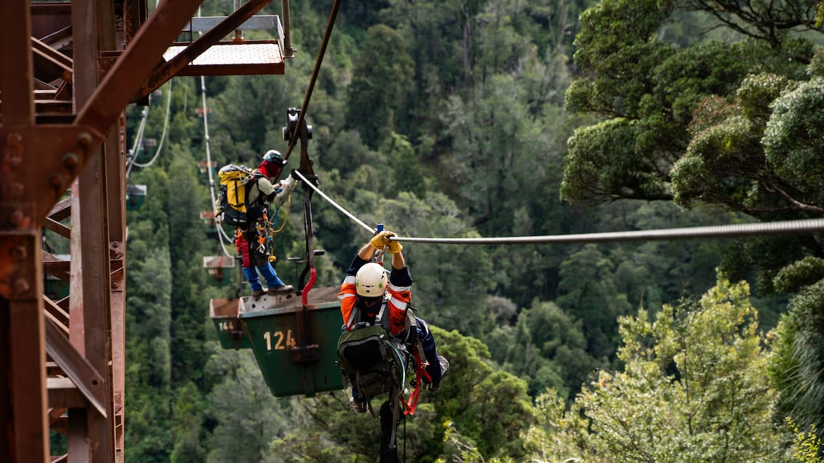 Protesters suspended 80m in air claim ‘hostile’ tactics used by Stockton mining company