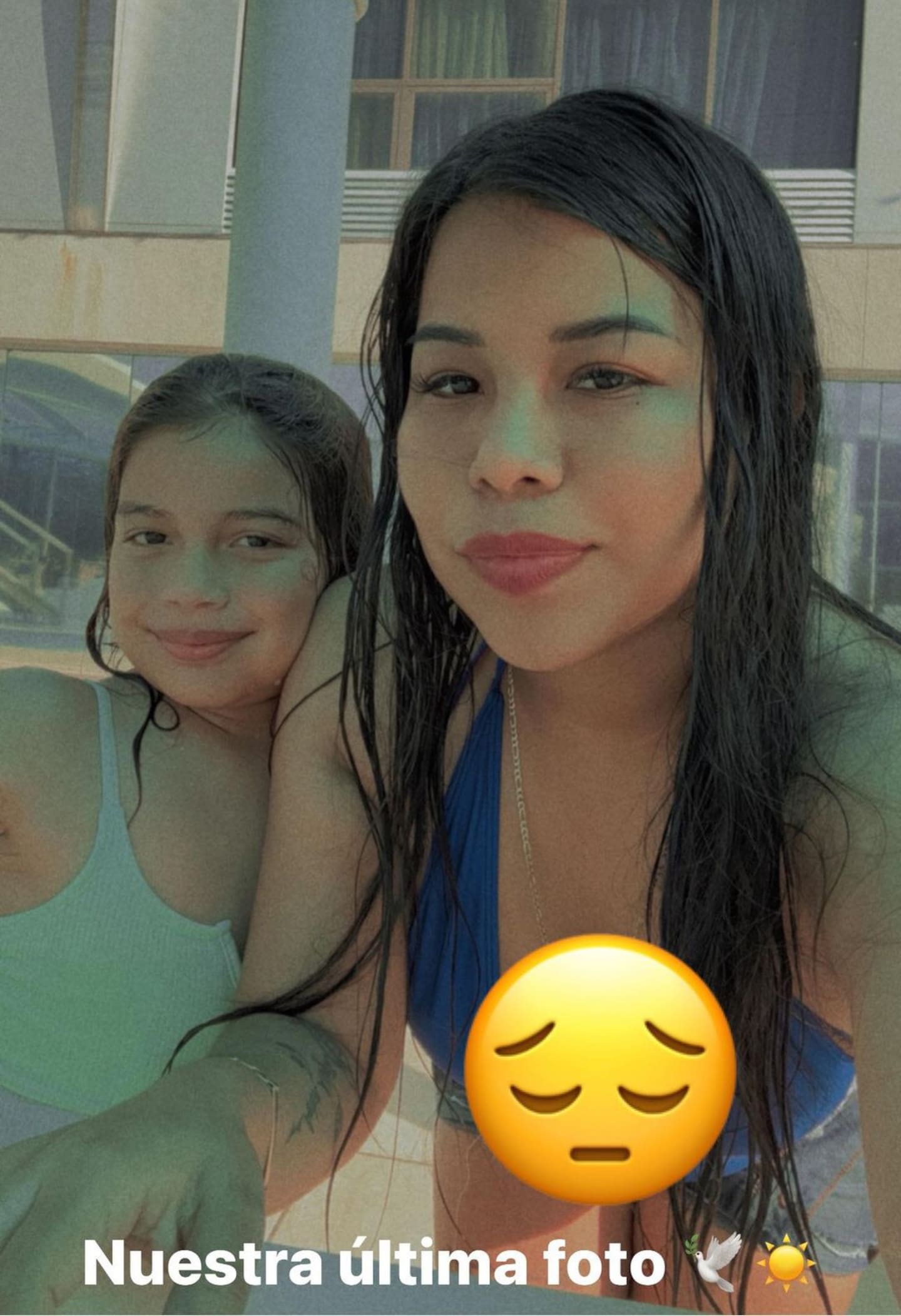 Aliyah's mother shared their final photo together.
