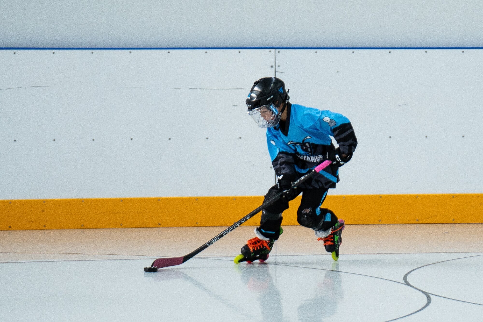  The Mount Mustangs inline hockey team. Photo / supplied