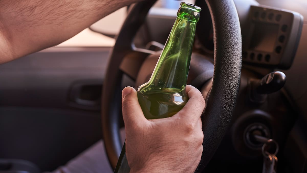 Drunken sailor crashed car while drinking '8 or 9' beers on drive home from sea Drunken sailor crashed car while drinking '8 or 9' beers on drive home from sea