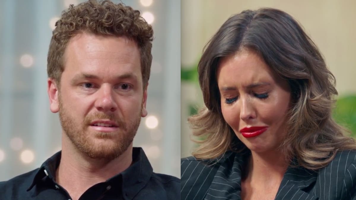 MAFS couple explode in 'toxic' commitment ceremony MAFS couple explode in 'toxic' commitment ceremony