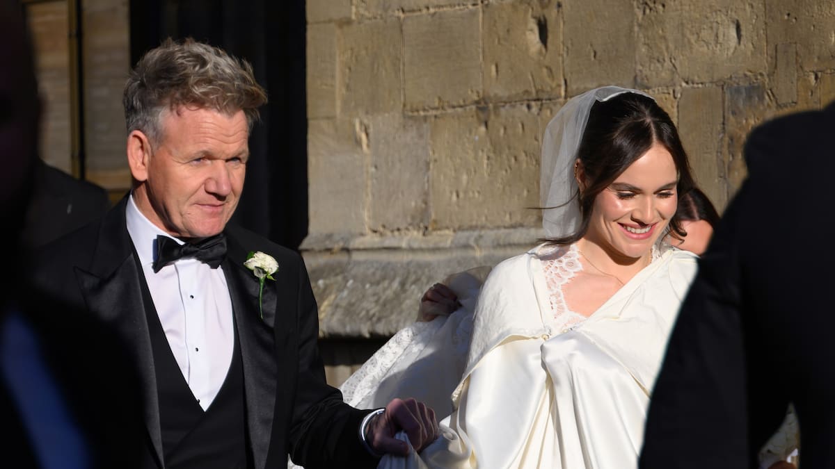 Gordon Ramsay was a ‘hot mess’ before daughter Holly’s wedding speech ...