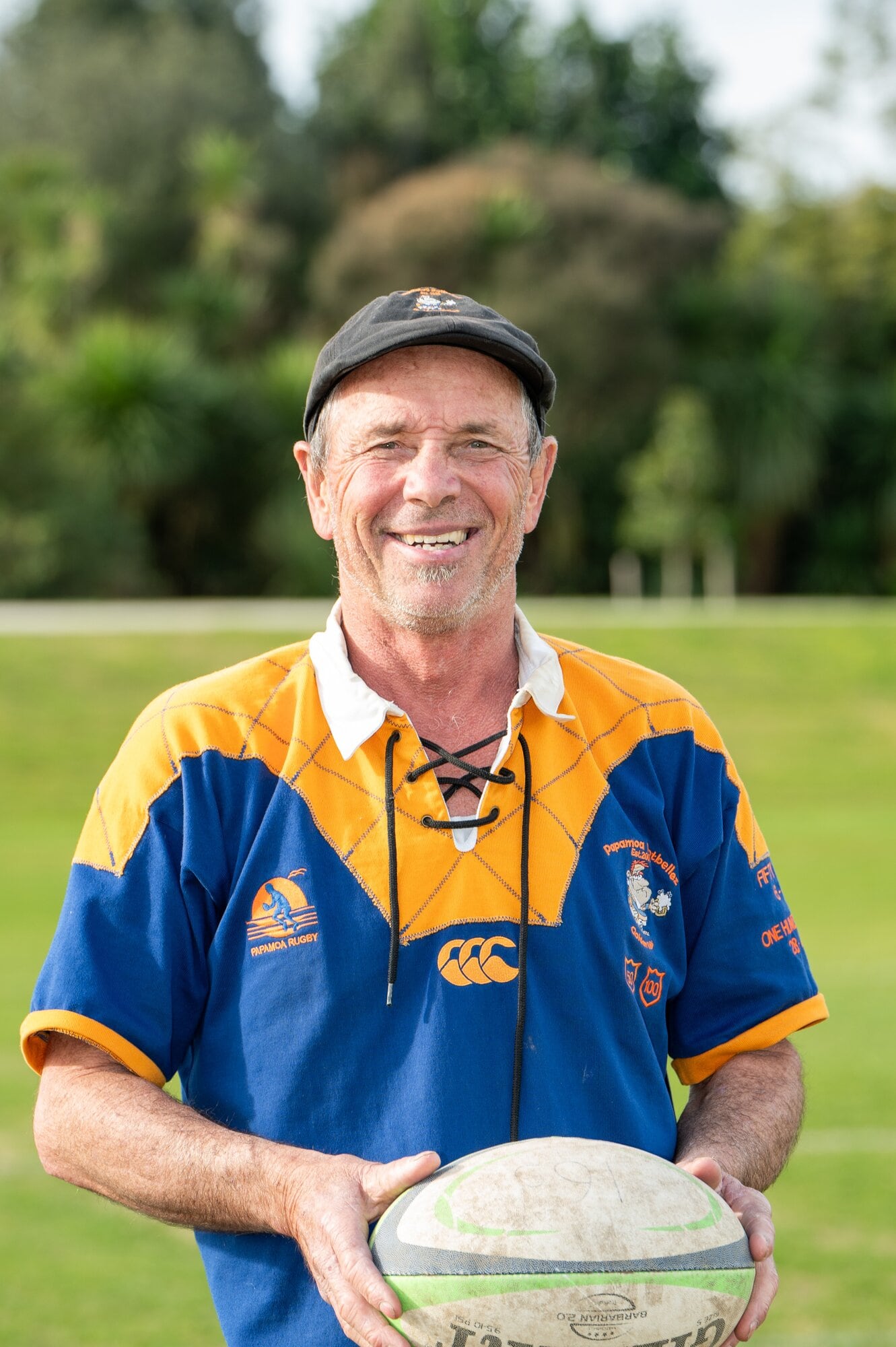 Pāpāmoa Potbellez player and founder Bill Lee.  Photo / Brydie Thompson