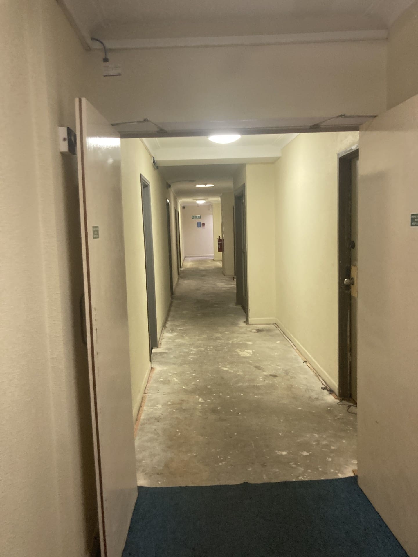 Inside the Auckland boarding house known as The Station Hotel or The Station Backpackers.