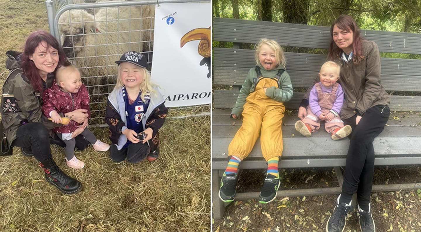 Natasha Brucker was a hands on mother to her children Henry, now 5, and Lilith, soon 2. Now she struggles to have physical contact with them because her pain levels are so high.