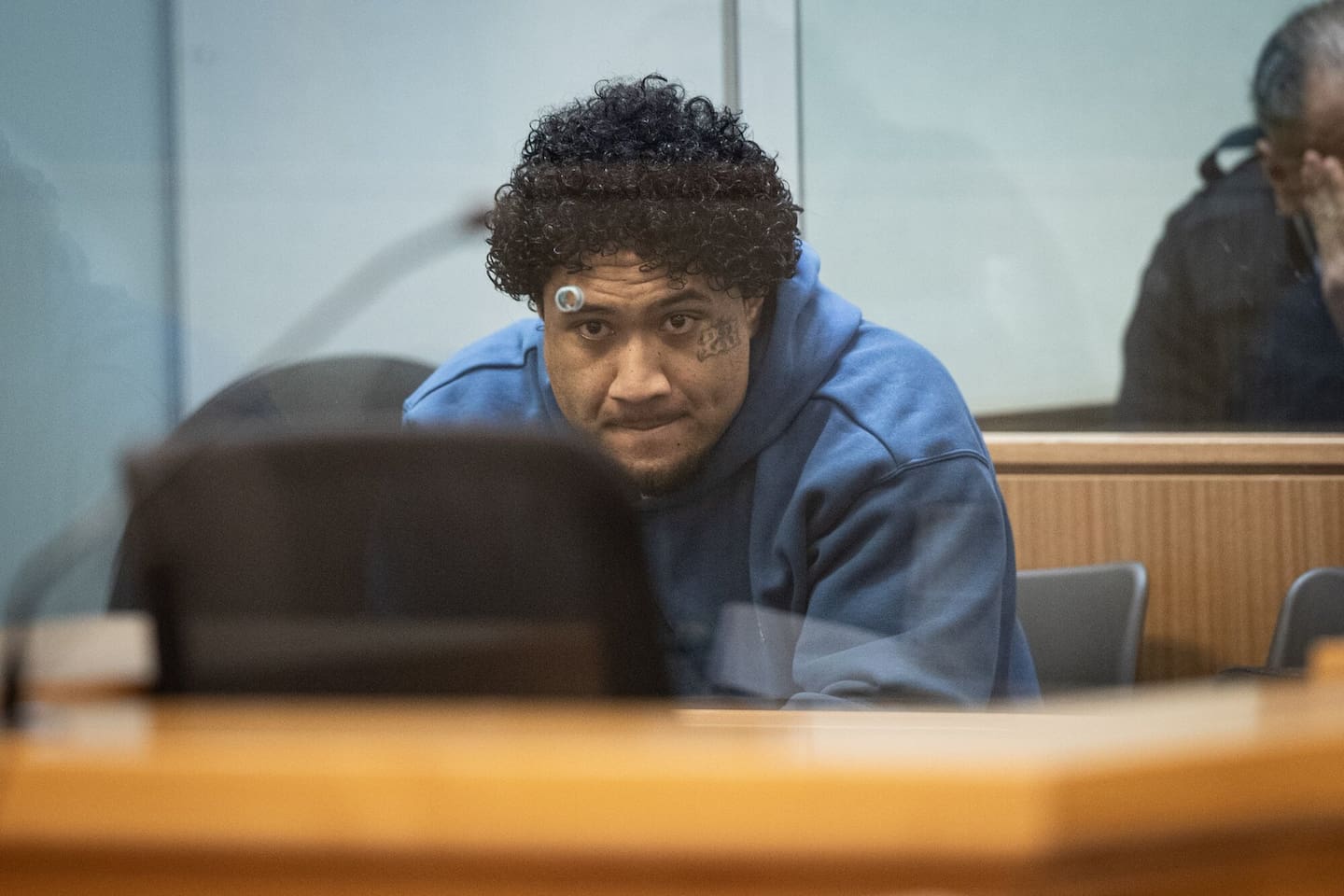 Ethan Jessop appears at an earlier hearing in the High Court at Auckland, charged with the murder of 75-year-old Peter Rasmussen at his home in August 2021. Photo / Jason Oxenham