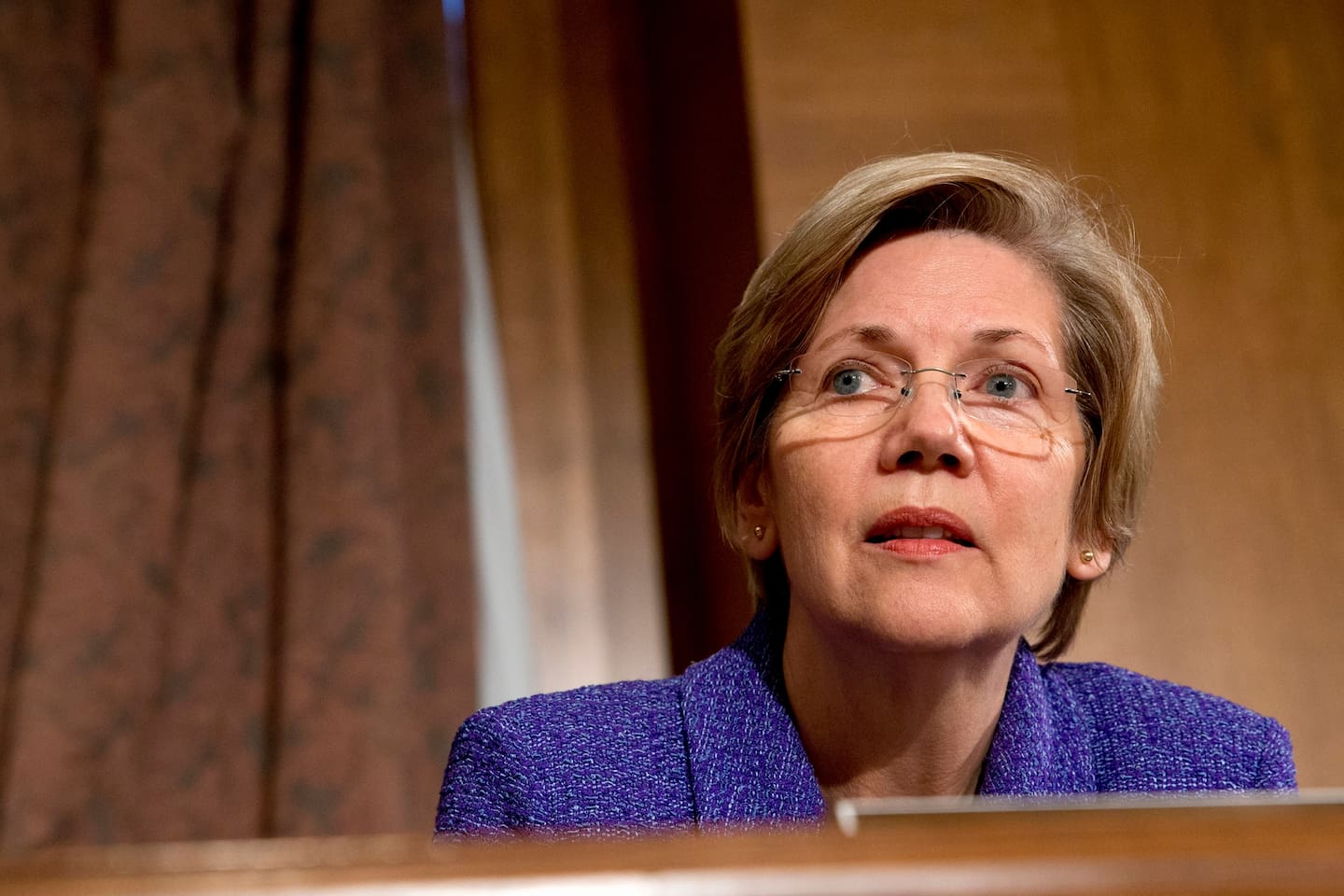 Senator Elizabeth Warren of Massachusetts called the firings 'a purge ... in the middle of the night'. Photo / NZME