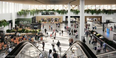 First look: Auckland Airport reveals interior details of new $3.9b terminal