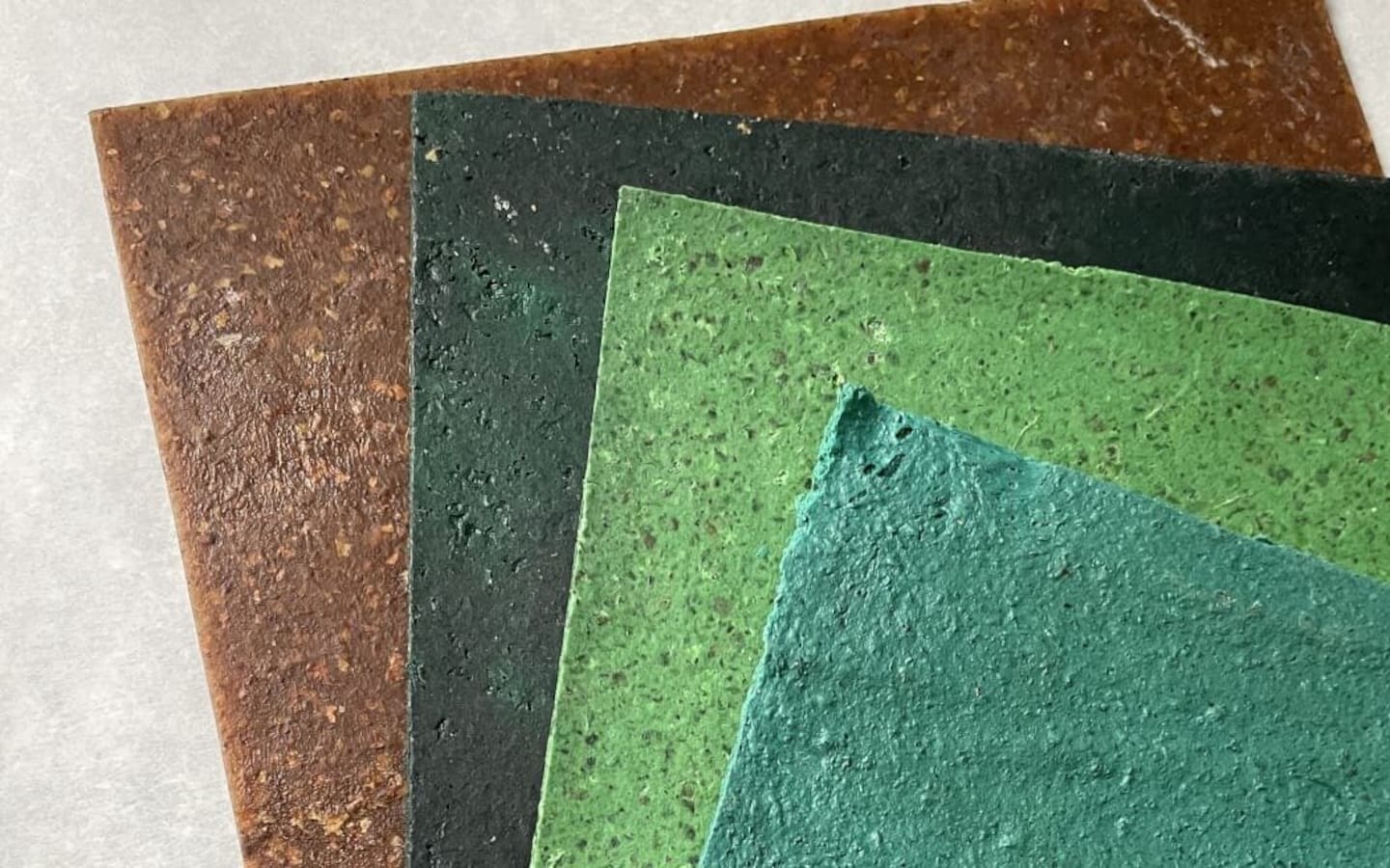 The plant and bio-based leather alternative can be used for many different products.