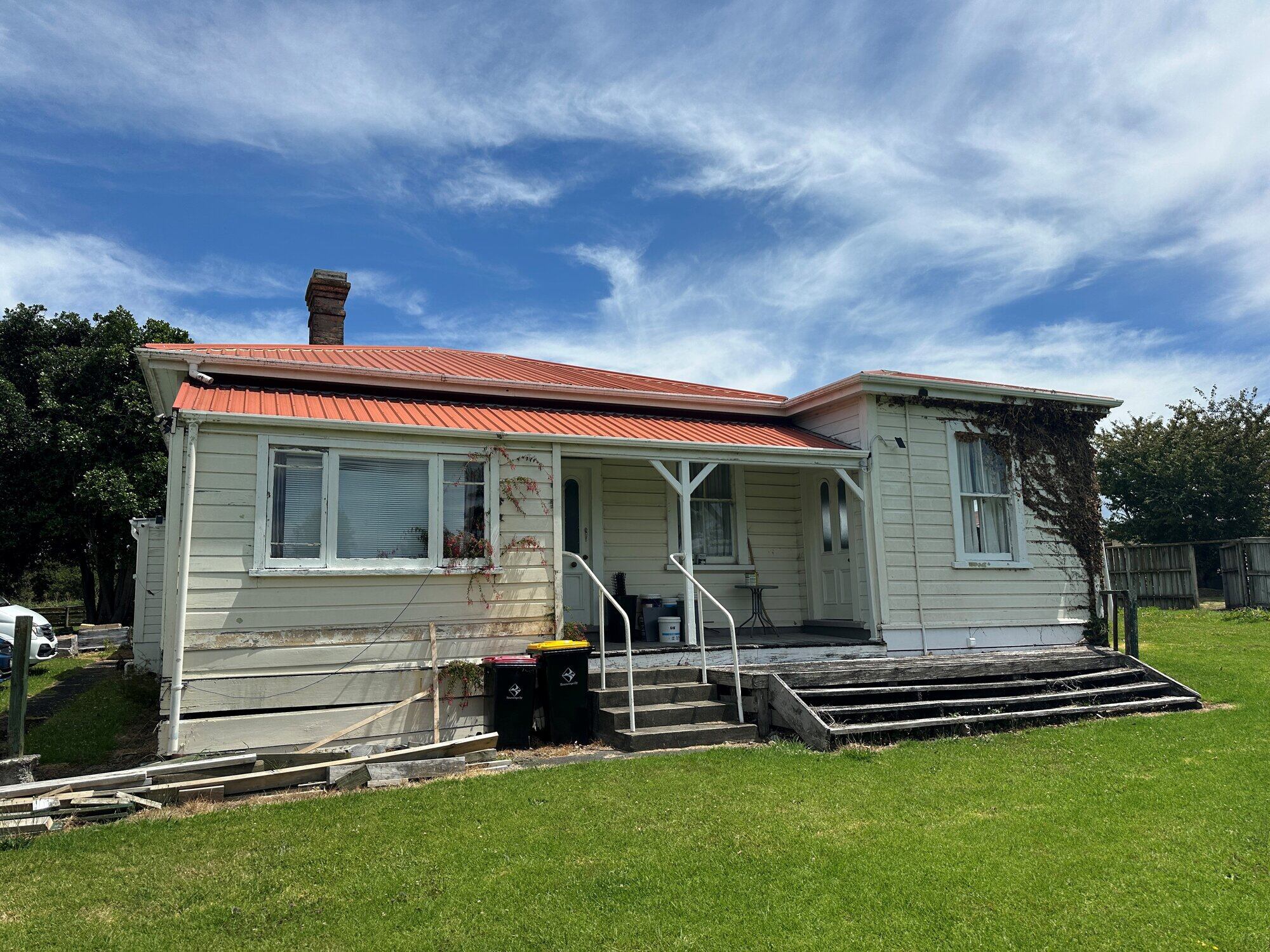  A &lsquo;before&rsquo; photo of the building that has been renovated with funding support from Tect.  Photo / Supplied