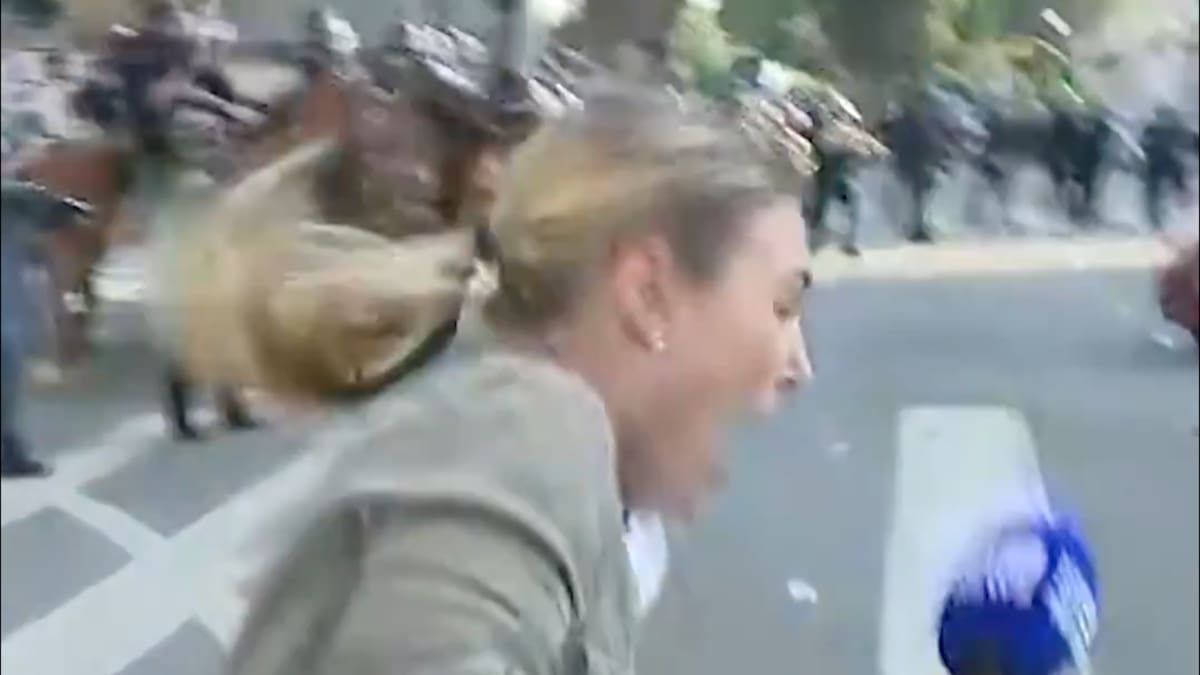 Watch: ‘You just shot the reporter’ – Aussie journalist struck by projectile in LA protests Watch: ‘You just shot the reporter’ – Aussie journalist struck by projectile in LA protests