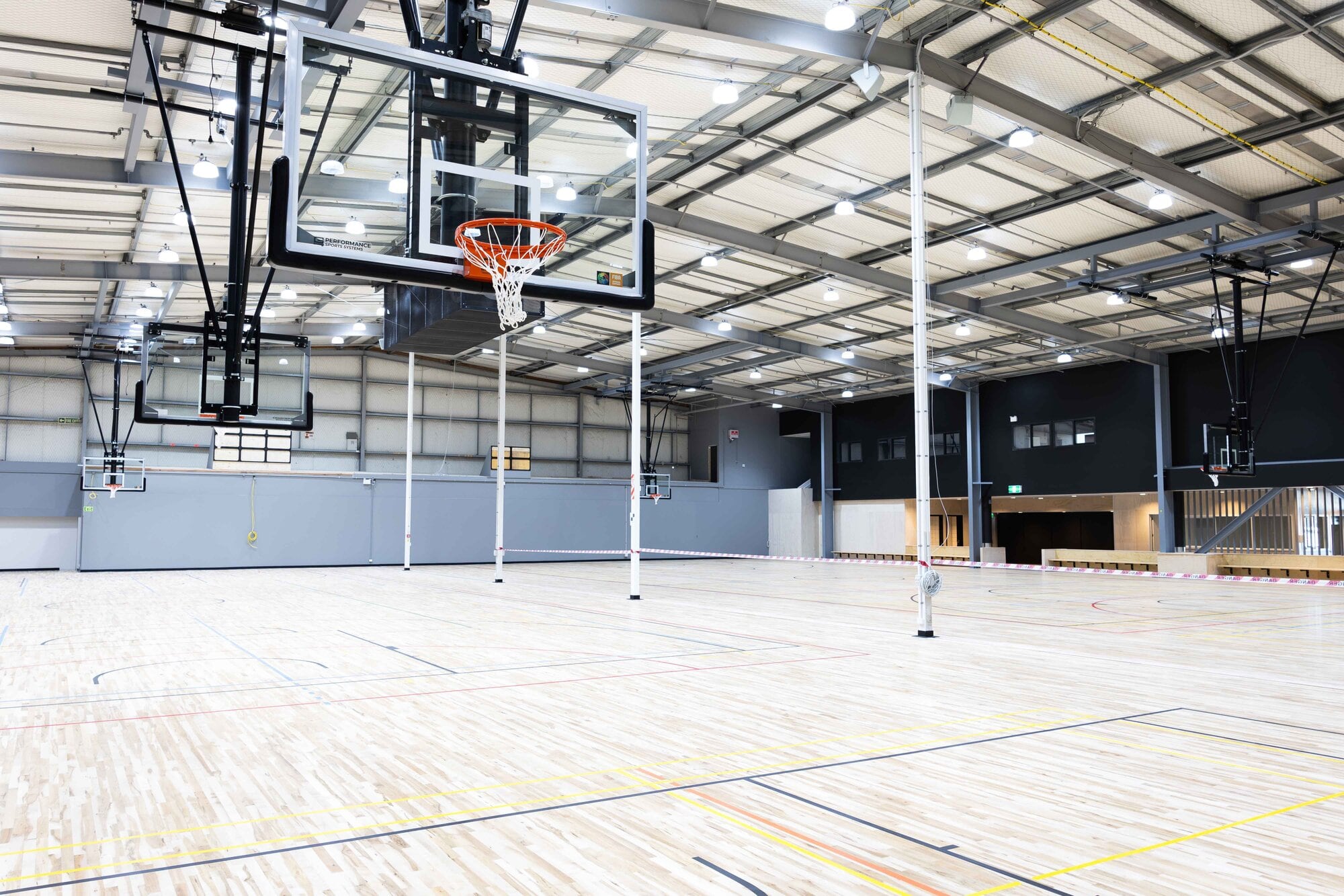  There are still a few finishing touches being done before the venue opens officially for the Community Fun Day on Saturday. Photo / Scott Yeoman