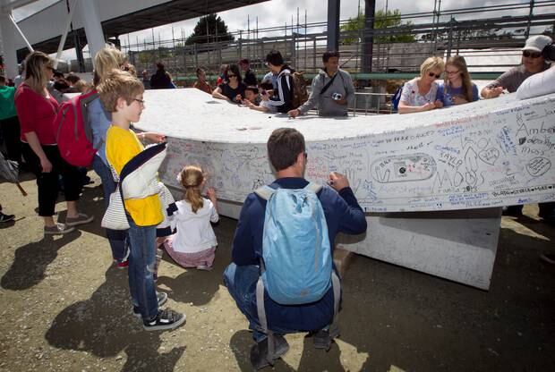 Waterview's open day was extremely popular. Photo / Natalie Slade