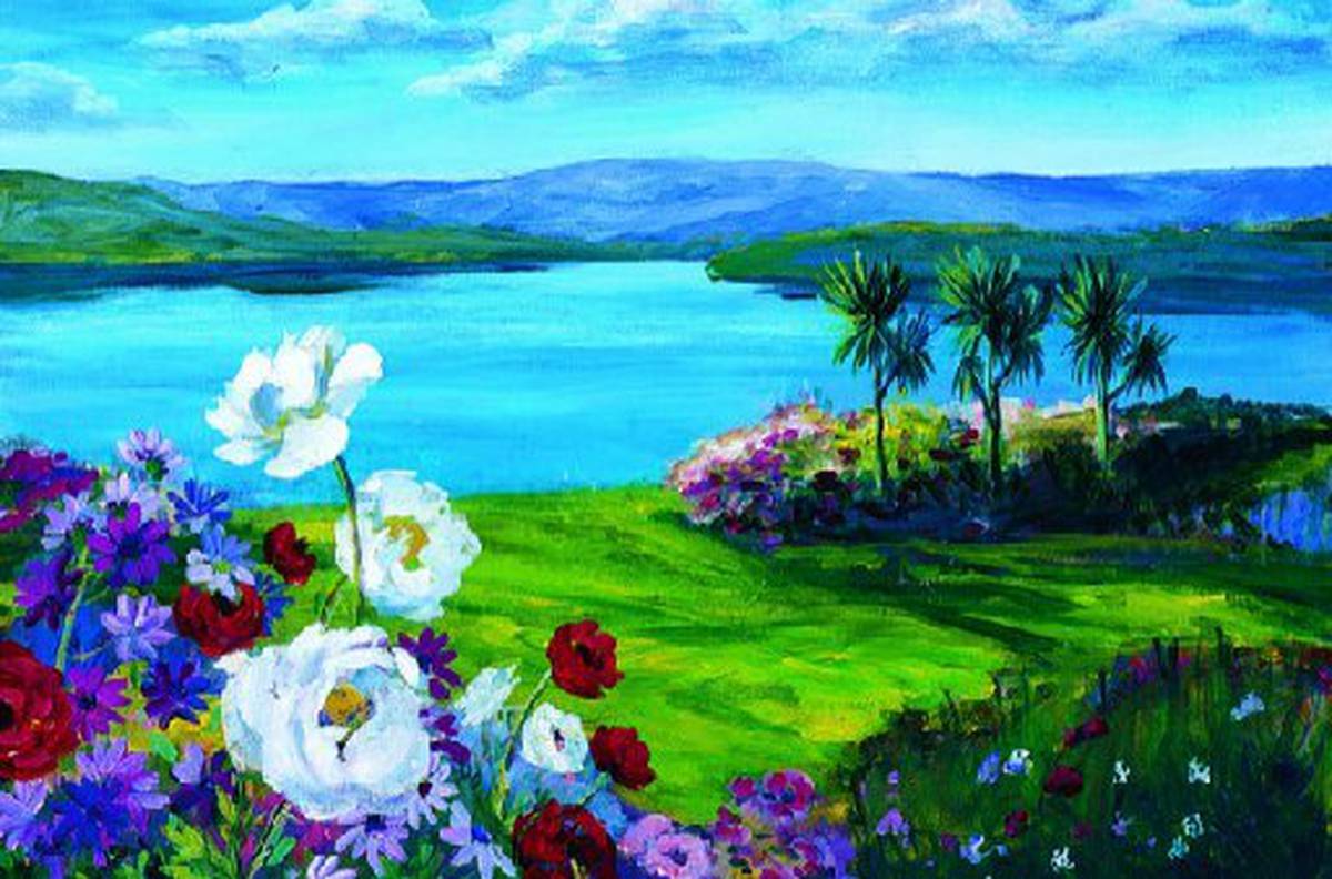 Ahipara Mouth And Foot Painting Artist Increases International