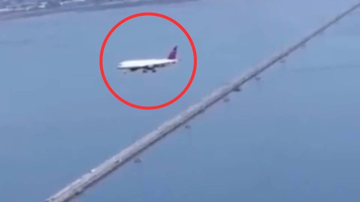 L’avion semble flotter dans les airs dans une vidéo d’illusion d’optique à l’OFS