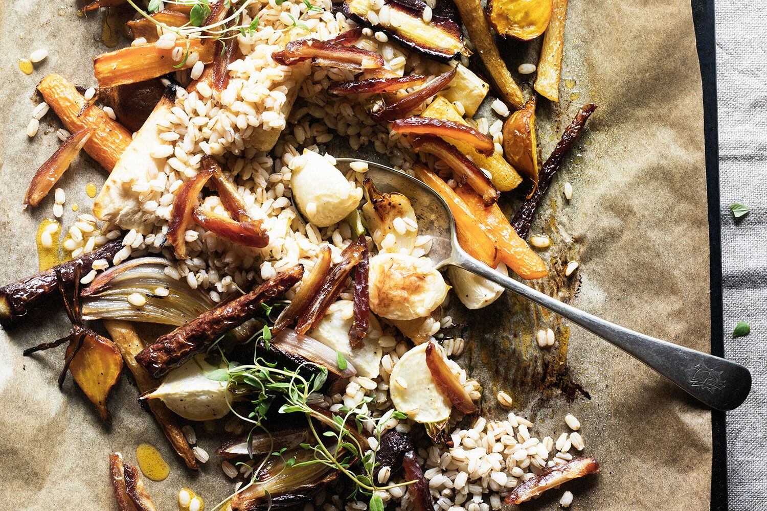 Honey Roasted Roasted Root Vegetables With Beets Olive Oil Roasted