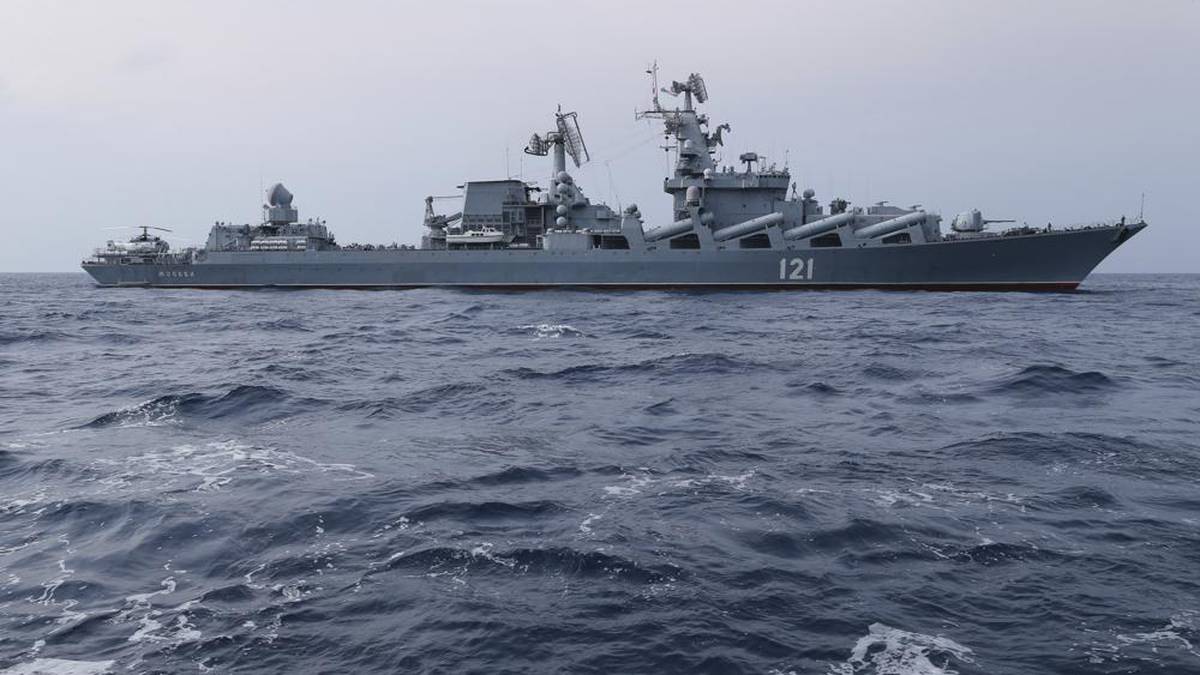 الحرب الروسية الأوكرانية: تؤكد السلطات المخابرات الأمريكية قبل أن تغرق موسكو سفينتها الحربية