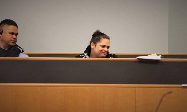 An immunity witness told the jury Ashley Winter was the ringleader at the house when Pairama died. Photo / Sam Hurley