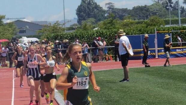 Whanganui High School middle distance runner Rebecca Baker is sure be among the leaders at the New Zealand Schools Cross Country in June.