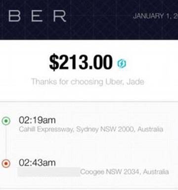 That S Basically The Cost Of A Flight Uber Customer Charged 213 For 14km Ride Home Nz Herald