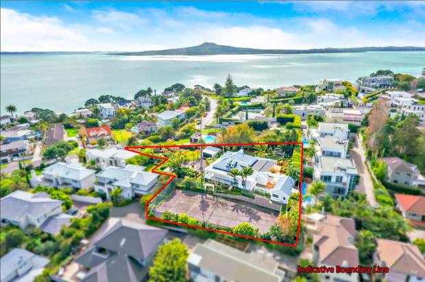 The historic villa at 9-13 Springcombe Road in St Heliers has no protection and could be demolished. Photo / Supplied 