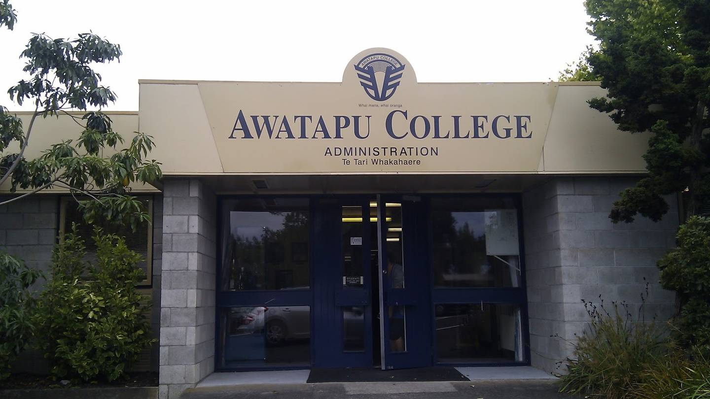 Awatapu College is among numerous schools nationwide to receive phone threats today. Photo / File