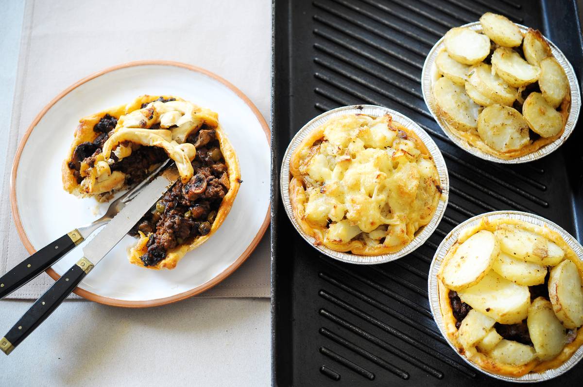 Recipe: Deluxe potato top pies - NZ Herald