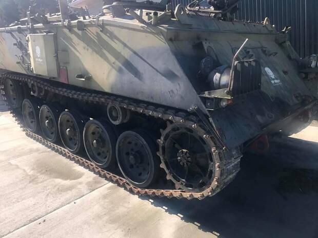 The FV432 was the British Army's first purpose built armoured personnel carrier, which started life on the drawing board in the late 1950s. Photo / Supplied