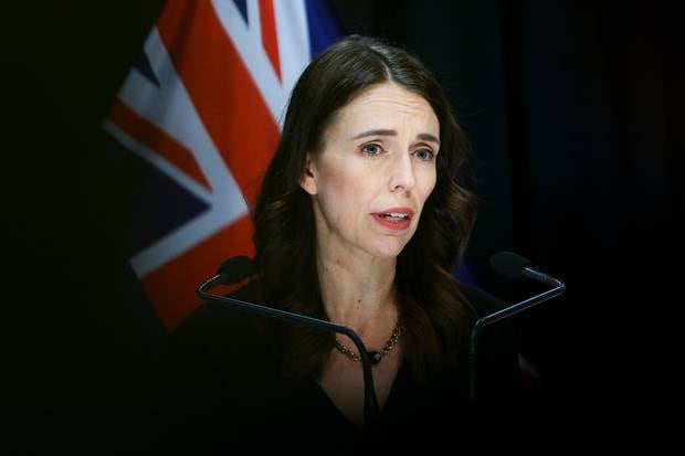 Prime Minister Jacinda Ardern is revealing Cabinet's decision about moving to alert level 2 at 4pm today. Photo / Pool