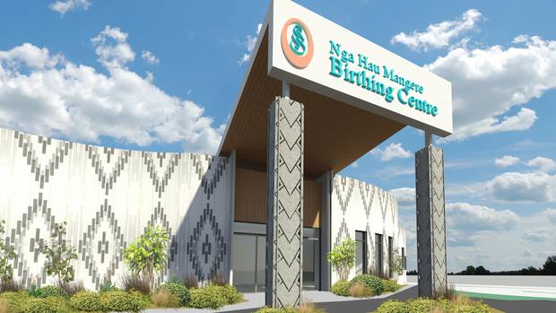 Artist's impressions of a new birthing unit called Nga Hau Mangere which will be opened on Waddon St in Mangere in late 2018. Image/Supplied