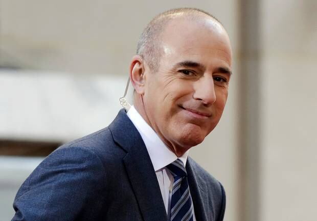  Matt Lauer, former co-host of the NBC Today programme. Picture / AP